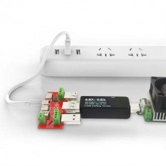 Адаптер (коммутатор) для проверки кабелей: Micro USB, Type-C, Mini USB, Lightnin. . фото 7