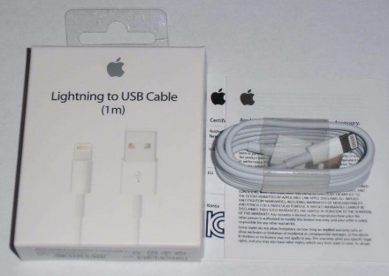Продам новый кабель lightning usb для iPhone, iPod ( iPhone 5 5S 5C SE 6 6s 6 Pl. . фото 2