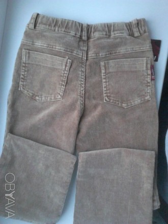 Продаю новые вельветовые (стрейч) штаны для девочки (покупались в Испании), разм. . фото 5