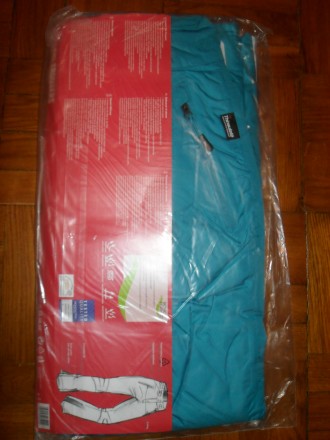 Новые ( в упаковке ) стильные бирюзовые женские брюки Crivit из мембранной ткани. . фото 10