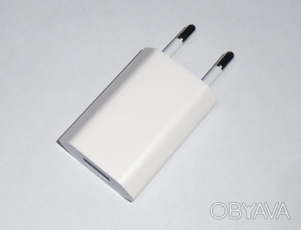 Продам новое оригинальное зарядное устройство Apple для Евро вилки с комплекта. . . фото 1