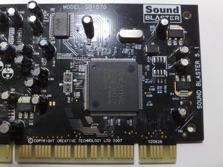Продам звуковую карту для компьютера Creative SB 1070 VX 5.1 Sound Blaster. Хара. . фото 6