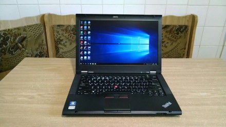 Lenovo ThinkPad T430, 14'' 1600x900, i5-3380M, 8GB, 240GB Intel SSD, добра батар. . фото 2