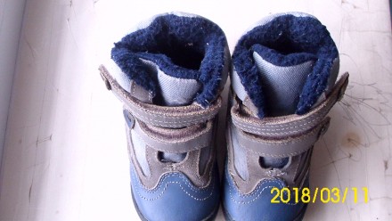 Термо ботинки детские на набивном меху фирмы Little deer.Температурный режим для. . фото 4
