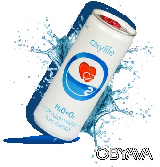 Высококачественная вода OxyLife насыщена кислородом до уровня 90 мг/л. Обычная в. . фото 1