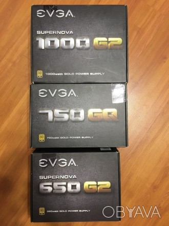 Модульный блок питания EVGA SuperNOVA 650 G2 650W 80 Plus Gold Modular Power Sup. . фото 1