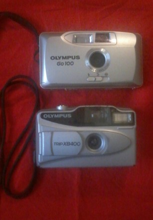 Продам пленочные фотоаппараты OLYMPUS моделей "Go 100" и  "Trip XB 400" всего по. . фото 2