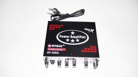 Усилитель звука AV-326A FM USB SD 2x200W
 
Усилитель AV-326A - это основной эл. . фото 3