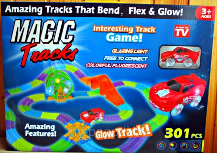 Флагман от производителя оригинальных Magic Tracks — это набор на 360 деталей. Н. . фото 2