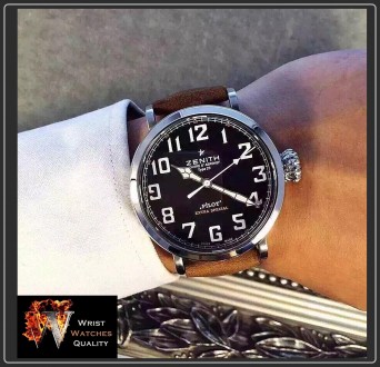 ZENITH – PILOT Type 20 EXTRA SPECIAL Automatic Stainless Steel - 45mm
Ref: 03.2. . фото 12