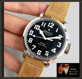 ZENITH – PILOT Type 20 EXTRA SPECIAL Automatic Stainless Steel - 45mm
Ref: 03.2. . фото 5