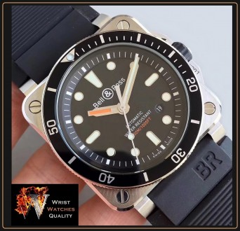 Bell & Ross - INSTRUMENT BR 03-92 DIVER Automatic Steel 42mm.
Ref: BR0392-D-BL-. . фото 9