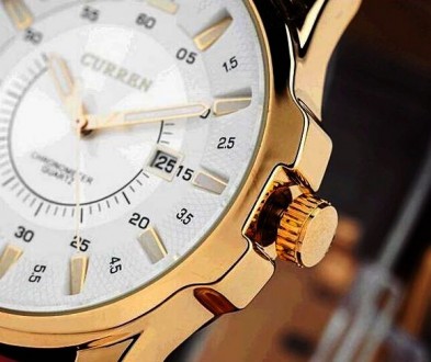 Наручные часы CURREN 8123 White Gold.
Стиль: бизнес.
Циферблат аналоговый. Цве. . фото 4