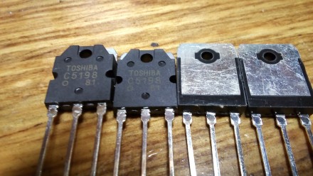 Продам нові біполярні транзистори 2SA1941\2SC5198. Ціна за 1 пару, при купівлі 2. . фото 4