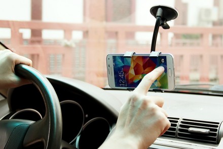 Универсальный автомобильный держатель для телефона, смартфона, GPS навигатора ил. . фото 13