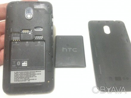 Продам HTC Desire 210 duo Ukr не включается, экран целый, сенсор с трешеной .
Р. . фото 1