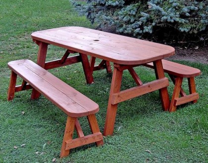 Изготовление Деревянной мебели из массива дерева, столы и стулья, уличные лавочк. . фото 2