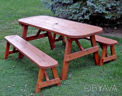Изготовление Деревянной мебели из массива дерева, столы и стулья, уличные лавочк. . фото 1