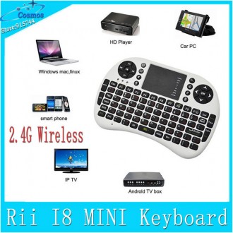 Беспроводная мини клавиатура Rii mini i8 Black (русские буквы) Особенности беспр. . фото 3