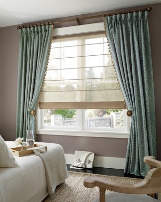 Римские шторы - это верное решение для декорирования окна в любом помещении. 
 . . фото 13