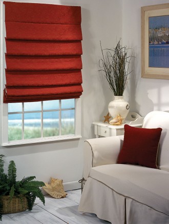 Римские шторы - это верное решение для декорирования окна в любом помещении. 
 . . фото 5