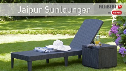 " Шезлонг Allibert Jaipur Sun Lounger ( Джайпур ) "

Расслабление полностью и . . фото 12