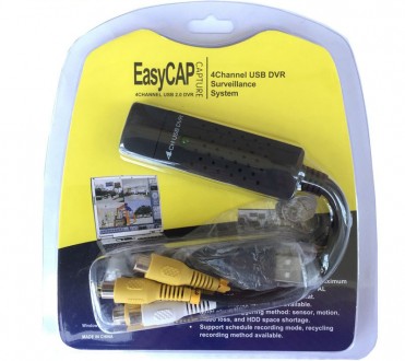 EasyCAP02 4Channel USB2.0 DVR ― система безопасности с идеальным дизайном для до. . фото 4