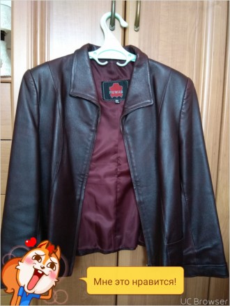 Куртка-пиджак из натуральной кожи Состояние отличное,потёртостей нет,носила редк. . фото 7