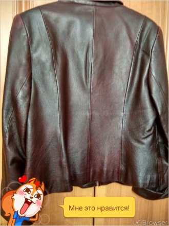 Куртка-пиджак из натуральной кожи Состояние отличное,потёртостей нет,носила редк. . фото 3