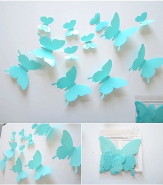 Бабочки для декора, материал - плотный пластик.

Бабочки однотонные с глянцевы. . фото 5