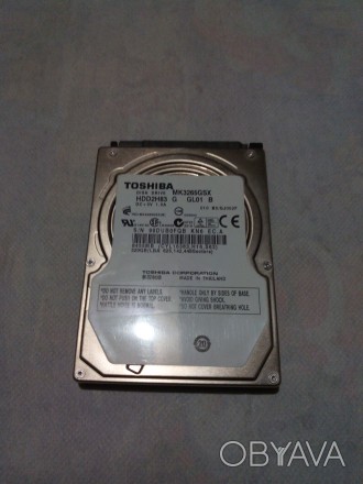 Тип: Жёсткий диск 2.5" 
Марка: Toshiba 
Модель:  MK3265GSX
Статус: Б/У
Состо. . фото 1