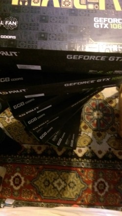 Видеокарты Palit nVidia GeForce GTX 1060 6GB GDDR5 Dual в наличии. 
Точка выдач. . фото 2