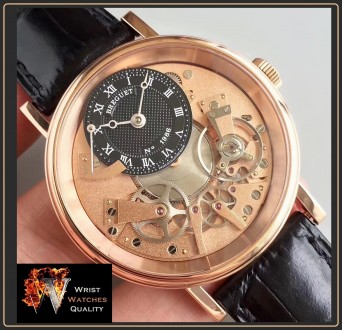 Breguet - La Tradition 7057 Power Reserve Skeleton Dial Rose Gold - 40мм.
Ref. . . фото 8