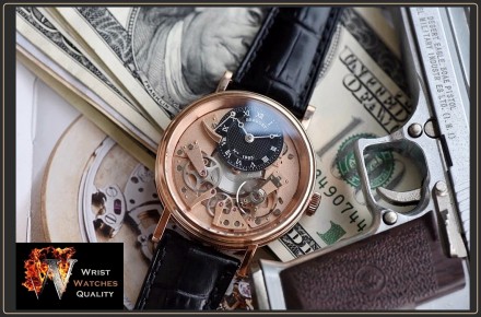 Breguet - La Tradition 7057 Power Reserve Skeleton Dial Rose Gold - 40мм.
Ref. . . фото 11