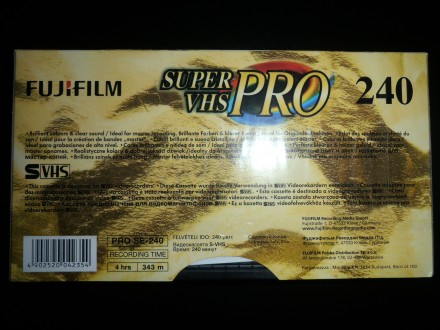 FUJIFILM Pro SE 240-минутная видеокассета S-VHS
Идеально подходит для профессио. . фото 8