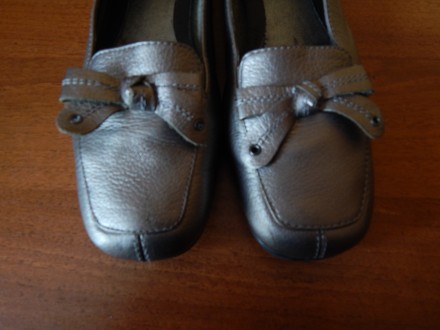 Кожаные туфли для девочки в хорошем состоянии , размер 35,5. . фото 5