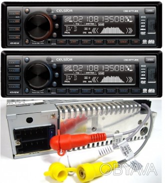 CD магнитола Celsior CS-370UB_CD/MP3/USB/SD-проигрыватель (есть б/у и есть новьё. . фото 1