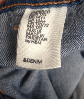 Продам фирменные джинсы H&M на мальчика-подростка 12-14лет(на рост 164-170см).В . . фото 4