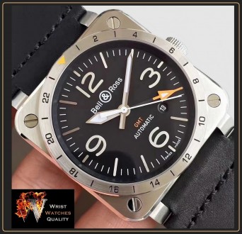 Bell & Ross - INSTRUMENT BR 03-93 GMT Automatic Steel 42mm.
Ref: BR 03-93
Refe. . фото 8