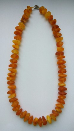 Ожерелье из натурального янтаря с бисером - самобытное и оригинальное произведен. . фото 5