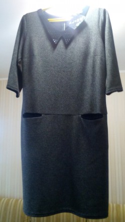 Продам новое очень красивое женское платье, рукав 3/4. 
Состав: 95% вискоза и 5. . фото 3