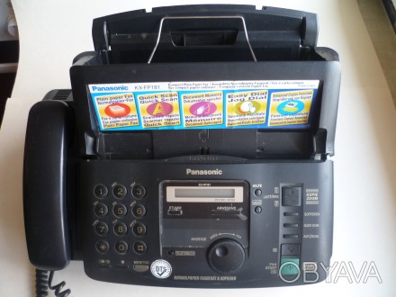 Продаю телефон факс, Panasonic KX-FP 181 G, нормальное рабочее состояние. ВЫСЫЛА. . фото 1