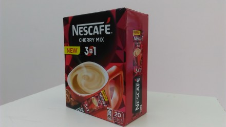 Кофе Nescafe 3в1 Cherry Mix
Упаковка 20 стиков по 13г
Срок годности до 2019г
. . фото 2