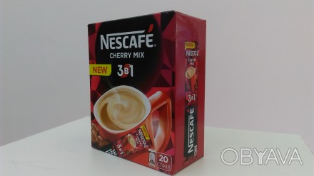 Кофе Nescafe 3в1 Cherry Mix
Упаковка 20 стиков по 13г
Срок годности до 2019г
. . фото 1