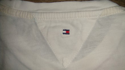 Продам футболку Tommy Hilfiger в идеале, белоснежная.. . фото 5