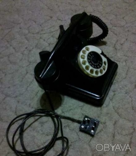 Раритетный телефонный аппарат BAGTA-50 60-х г. в рабочем состоянии.. . фото 1