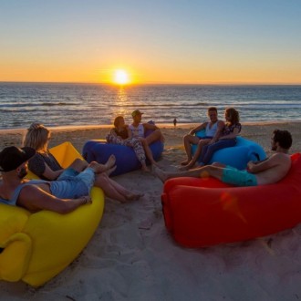 Ламзак -уникальный надувной лежак. Можно использовать как шезлонг на пляже, мест. . фото 2