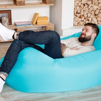 Ламзак -уникальный надувной лежак. Можно использовать как шезлонг на пляже, мест. . фото 5