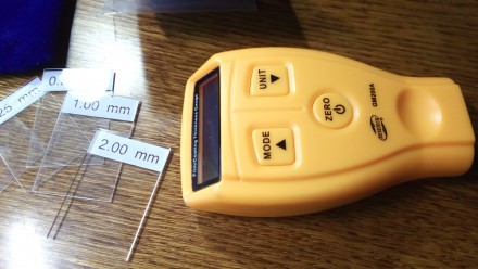 Новий ультразвуковий тестер товщини фарби GM200A. Застосовується для визначення . . фото 2