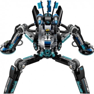 Конструктор Bela 10717 Ниндзяго Муви Водяной Робот состоит из 518 деталей и вклю. . фото 4